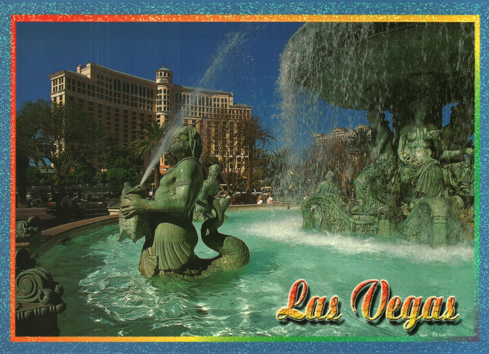 Las Vegas Postcard - Bellagio Hotel Casino