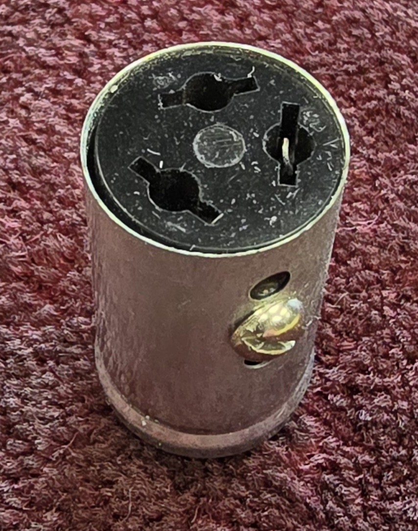 Amphenol 91MPF3L 3-Pin Mini Female Cable Socket Connector with Long Shell Barrel