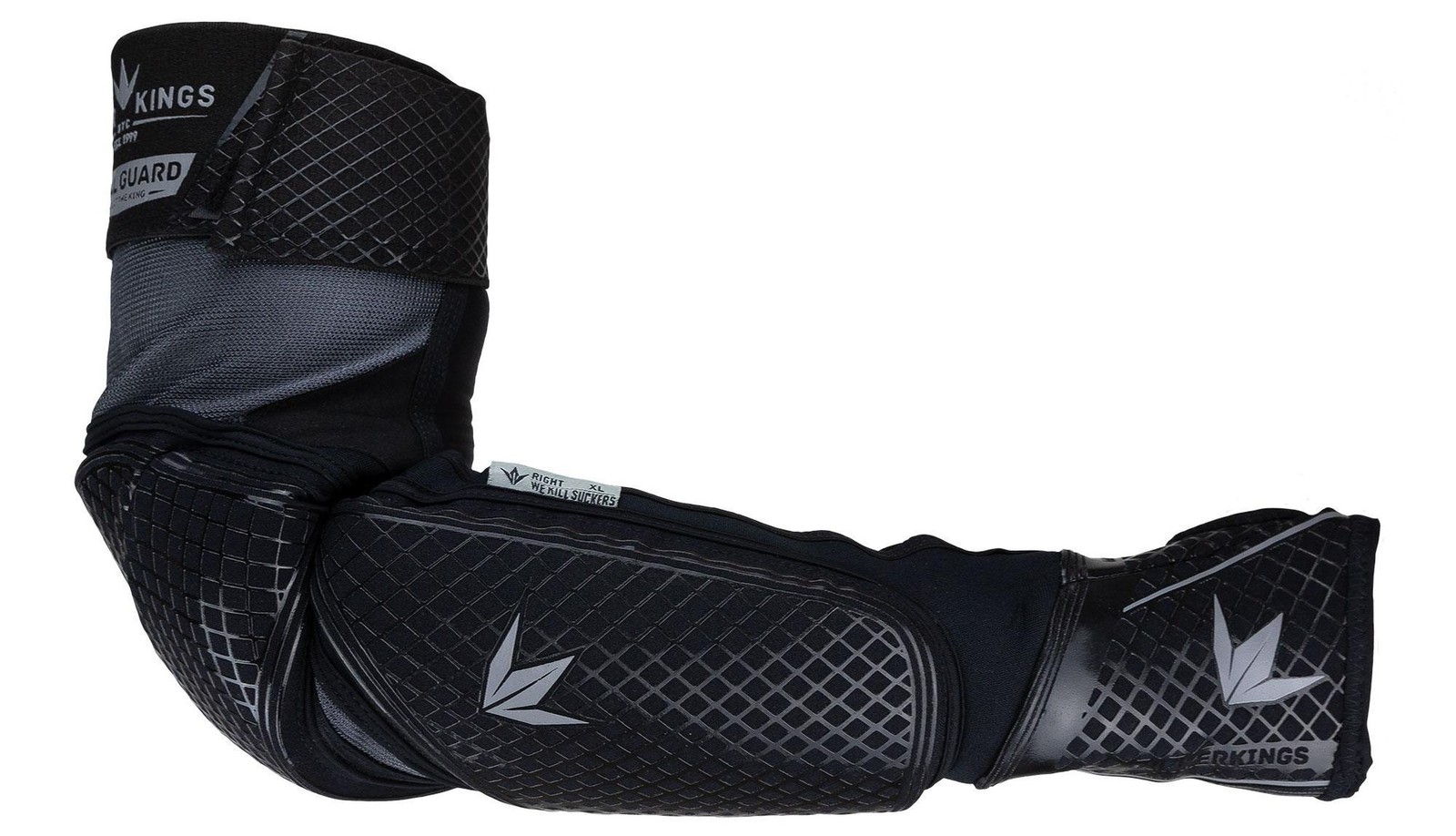 Bunker Kings V2 Royal Guard Elbow Pads - Black (Large (LG))