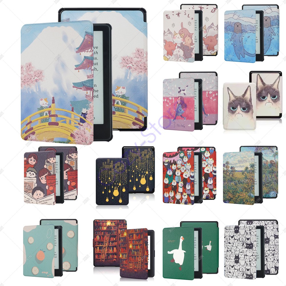 For Amazon Kindle Voyage 1499 6in Tablet Shockproof Smart Leather Case PU Cover