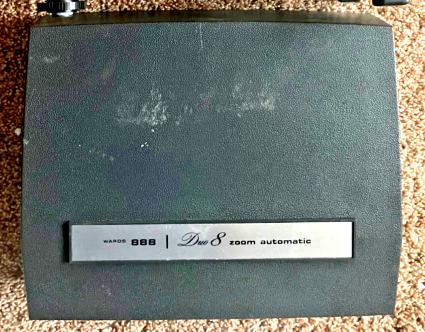 Vintage Portable MONTGOMERY 888 Duo 8 Projector User Manual