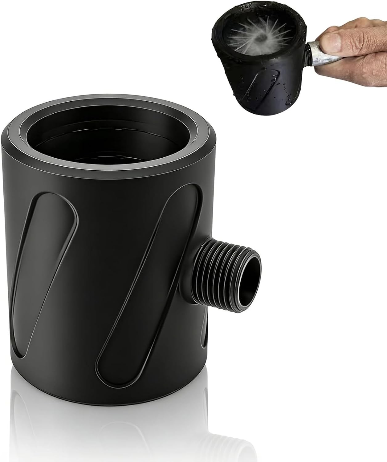 Upgraded Men's Handheld Shower Head Massager – High Pressure Coarse Hole