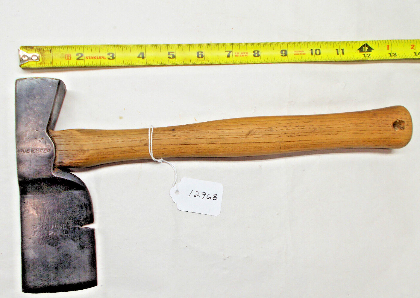 Hatchet, Genuine UNDERHILL No. 60S Vtg. Roofing / Lathing Hatchet, True Temper