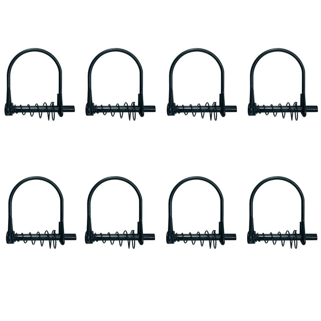 Highwild 8-Pack Silent Shaft Locking Pin with Spring - Ladder 1 5/8 inch
