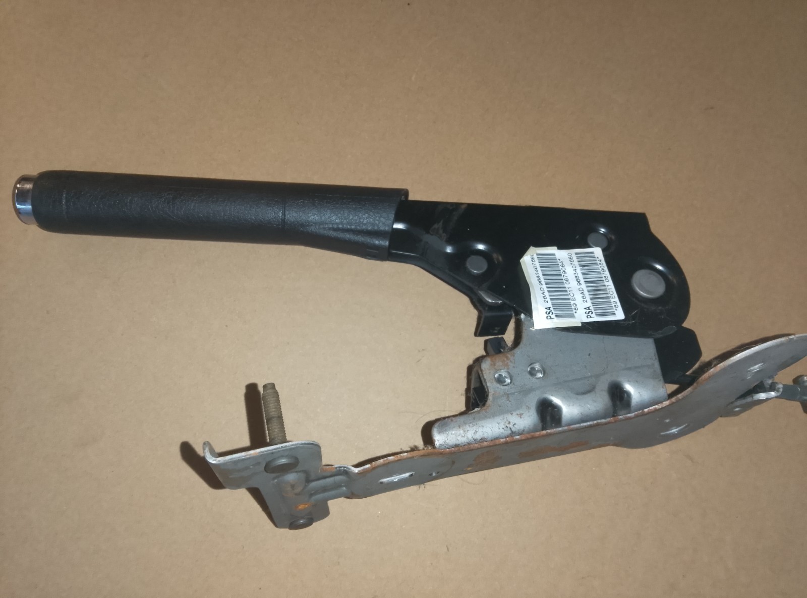 PEUGEOT 207 HANDBRAKE 9683407680 LEVER HANDLE PARKING BRAKE 09-14