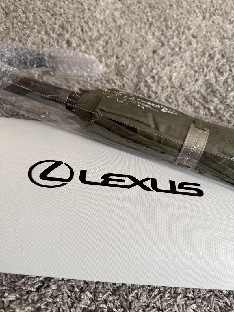 “LEXUS” Umbrella, Lexus Novelty, Not For Sale, Khaki Green, Unused, Discount