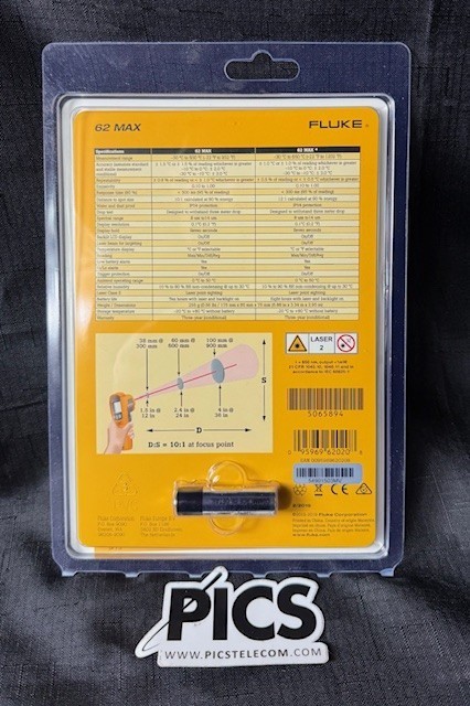 Fluke 62 MAX Infrared Thermometer - NEW!
