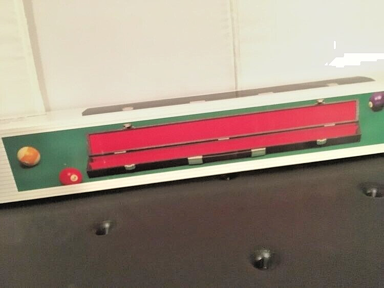 Deluxe Hard-Sided Pool Cue Case, Accommodates 1 Butt and 1 Shaft~Brand New~Nice!