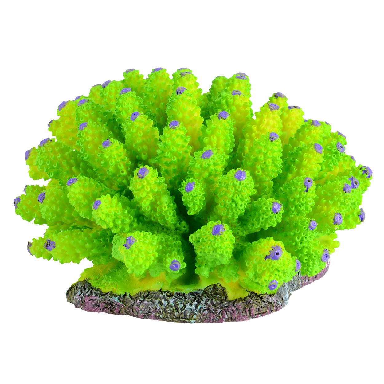 UNDERWATER TREASURES GREEN TUBE CORAL  65310 - ORNAMENT AQUARIUMS