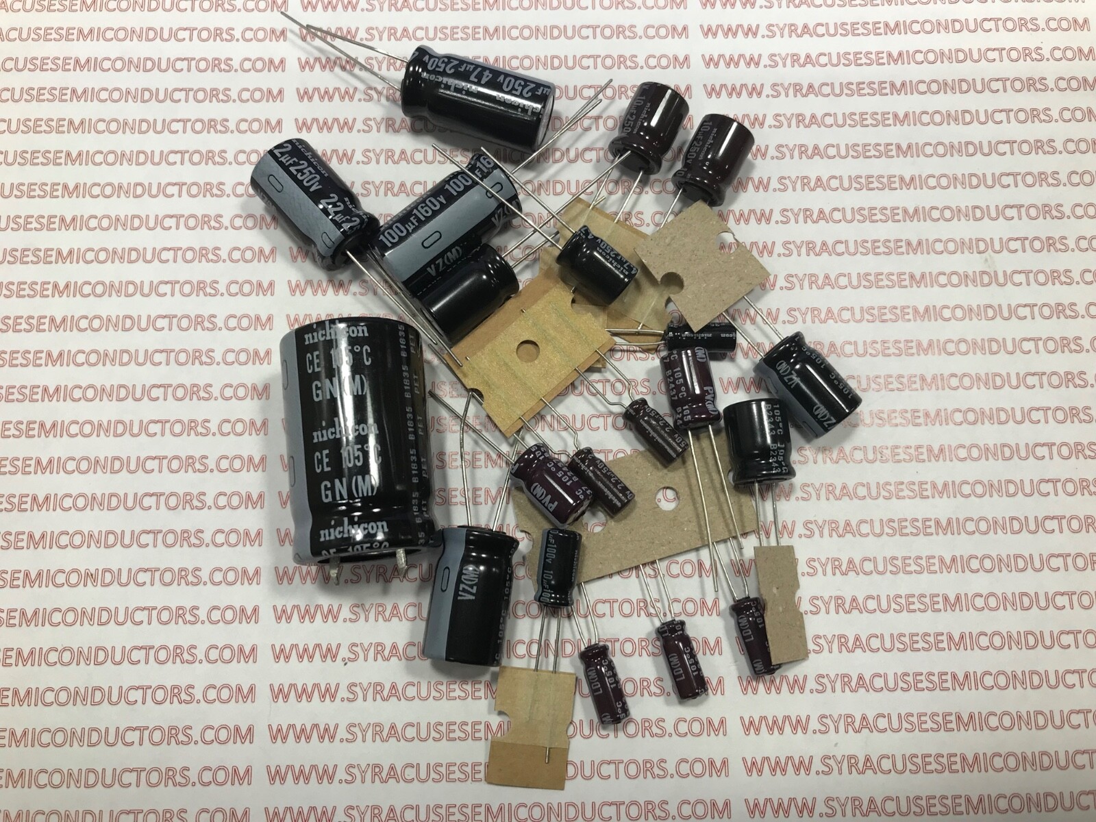 Wells Gardner K4900 Cap Kit for Monitor Repair - Filter Cap - ALL NICHICON CAPS