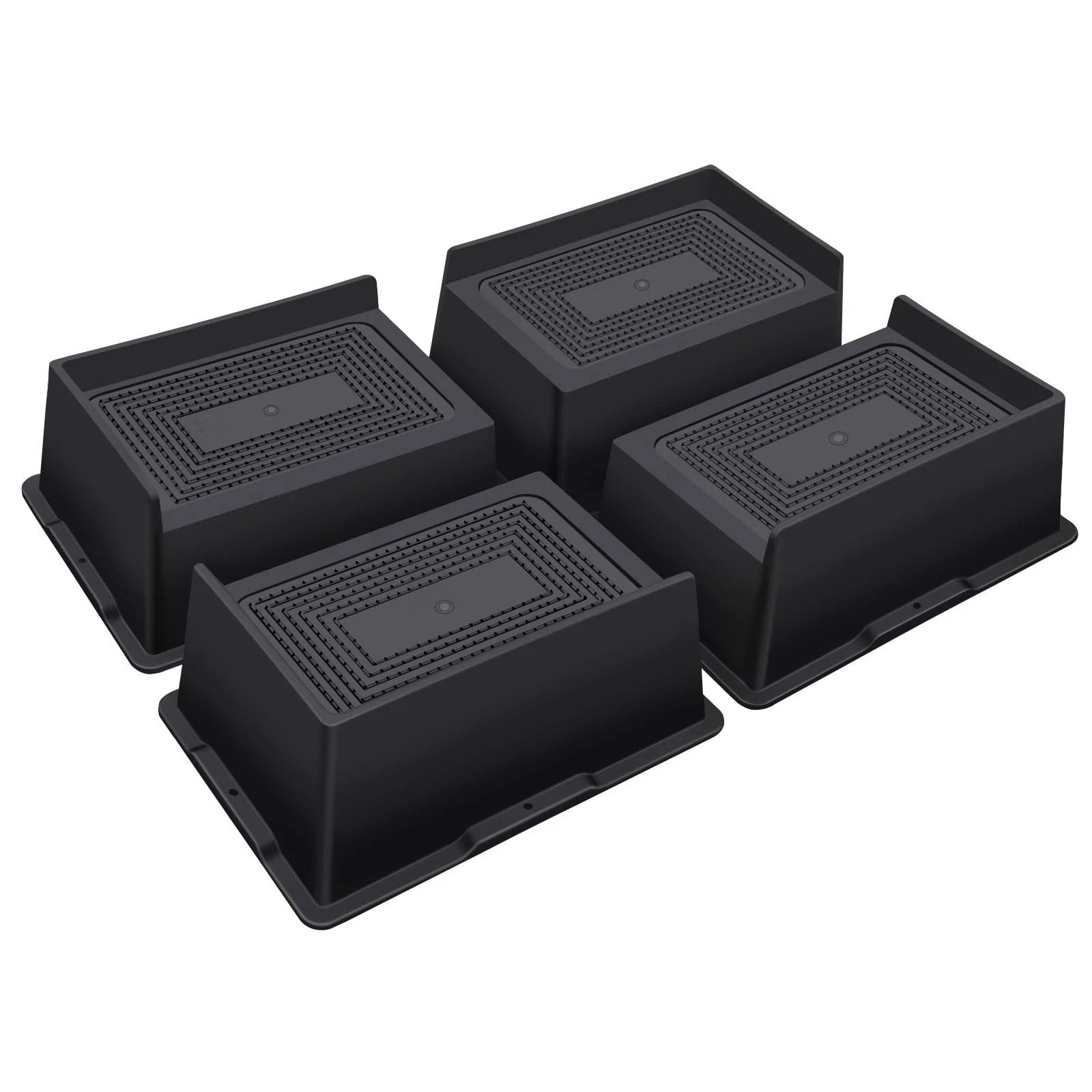 Bed Risers 3 Inch Heavy Duty,Oversized Couch Risers, Extra Wide Furniture Ris...