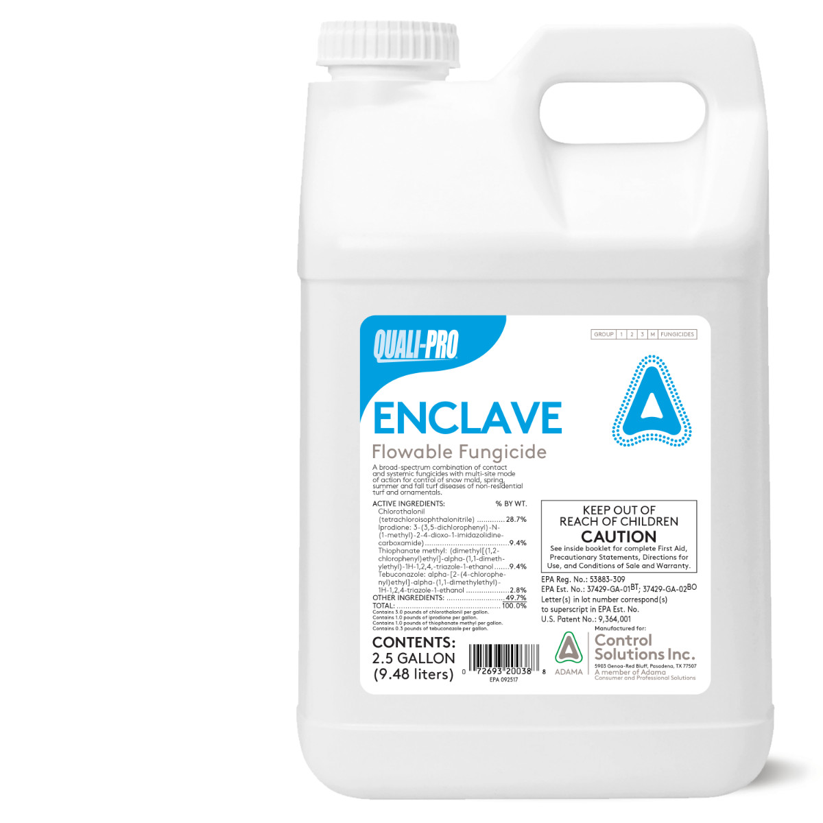 Enclave Fungicide 2.5 gal | 4 Way Protection for Turf and Ornamental Plants