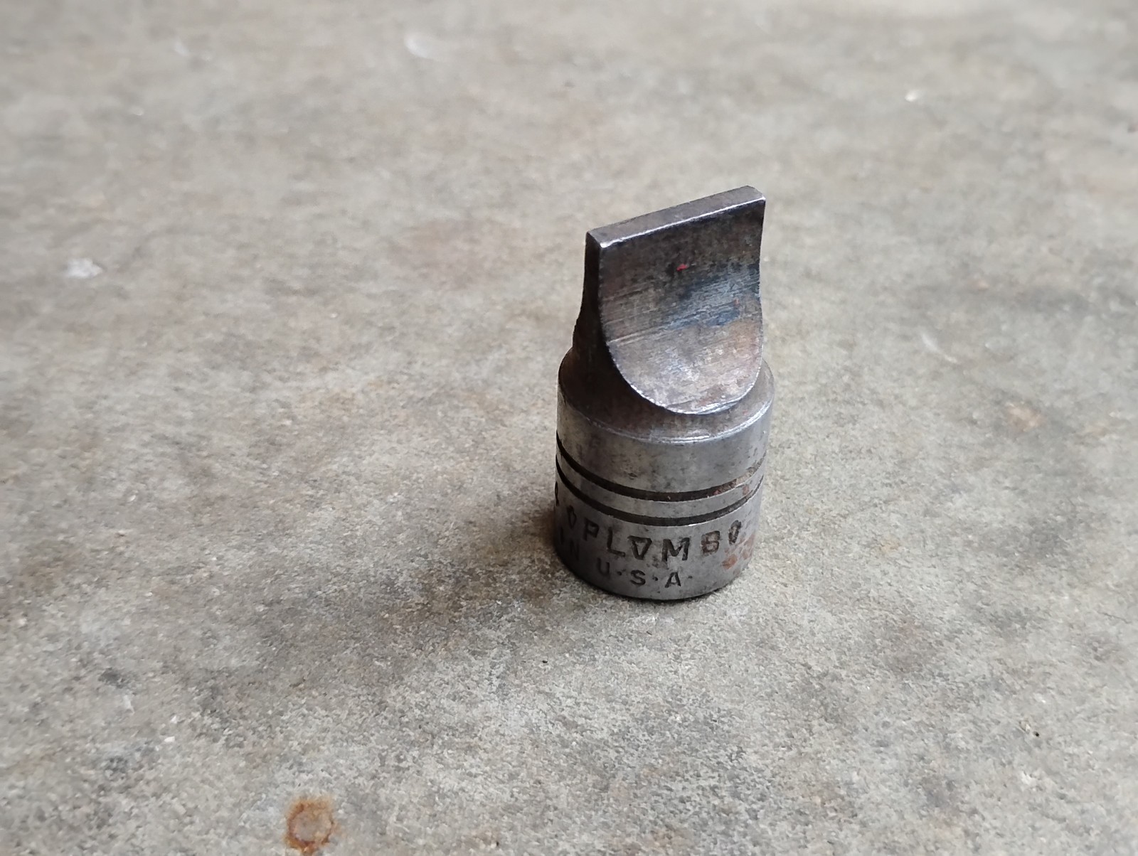 Vintage Plomb 5444, 1/2" Drive, Drag Link Socket, 3/4" USA MADE Plomb Tool Co.