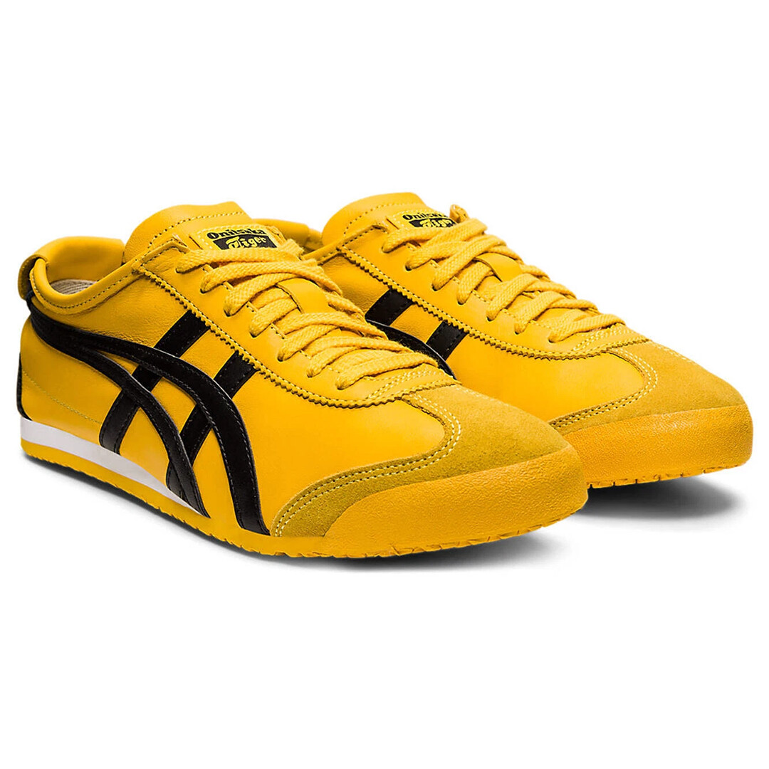 Mexico 66 Yellow Black Shoes New Without Box 1183C102-751