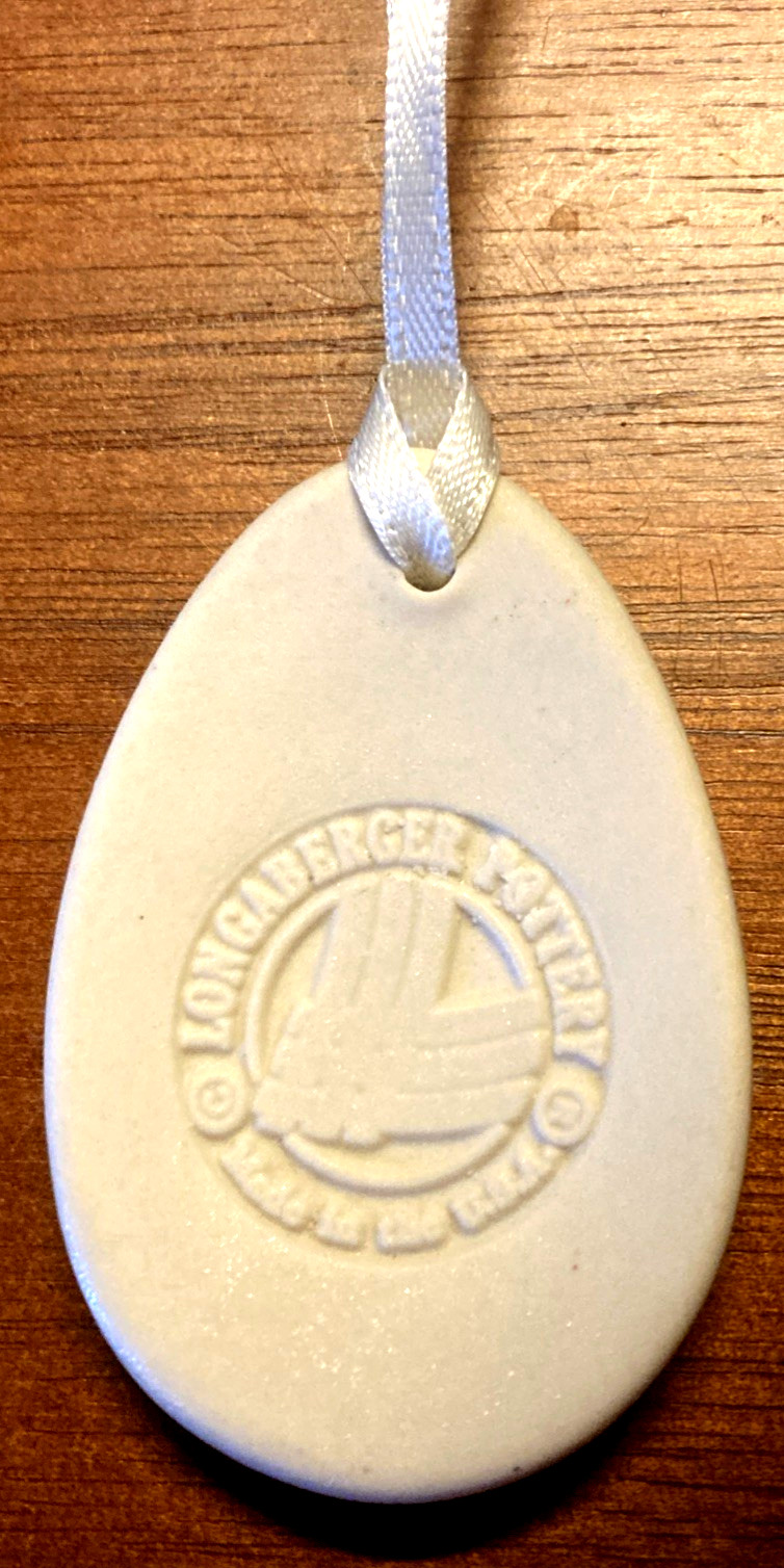 Longaberger Blank Easter Egg Tie-Ons to Customize from The Homestead-4 Available