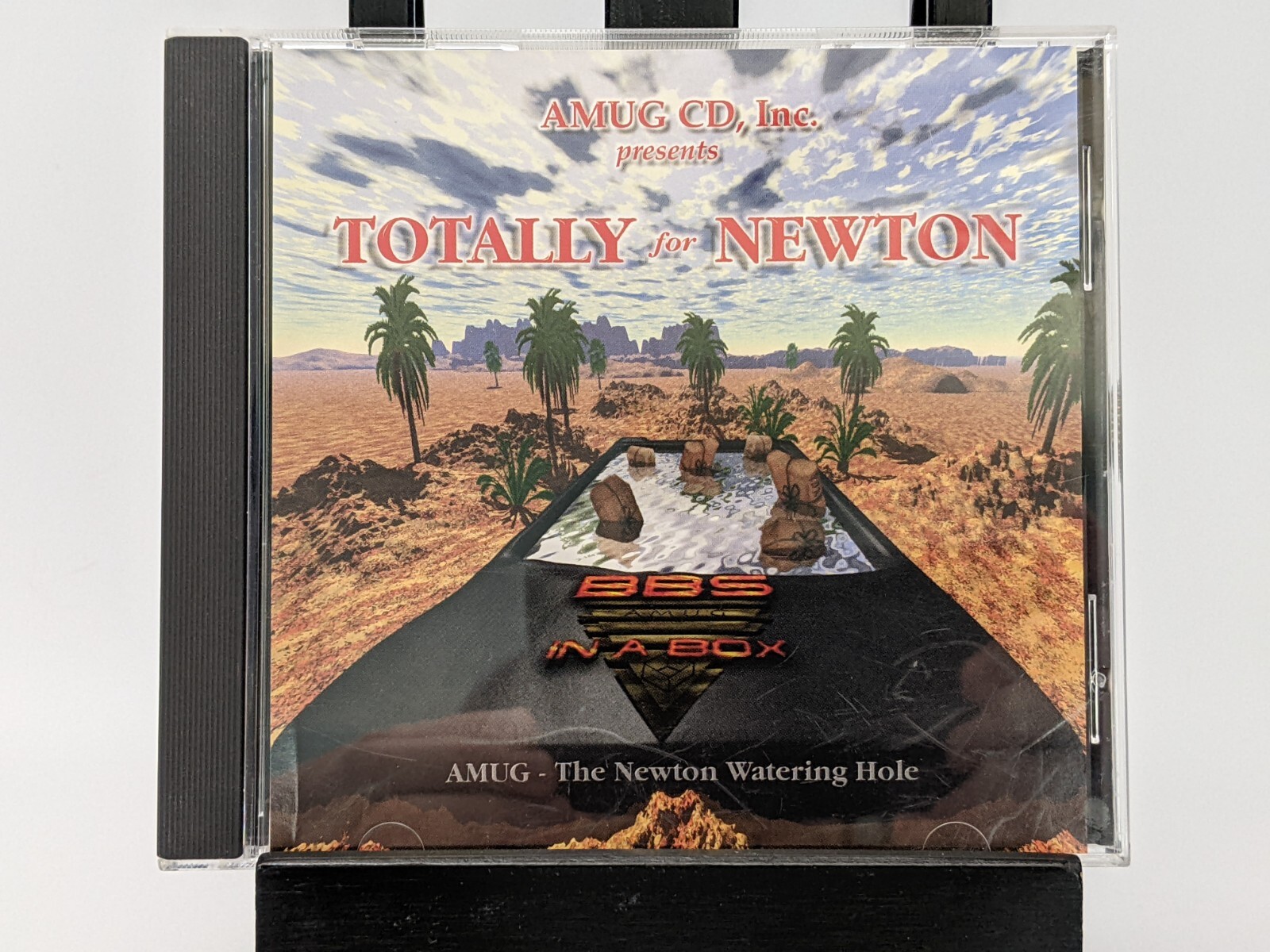 Totally For Newton 10 AMUG CD: Vintage Software Apps Collection Mac & PC 1998