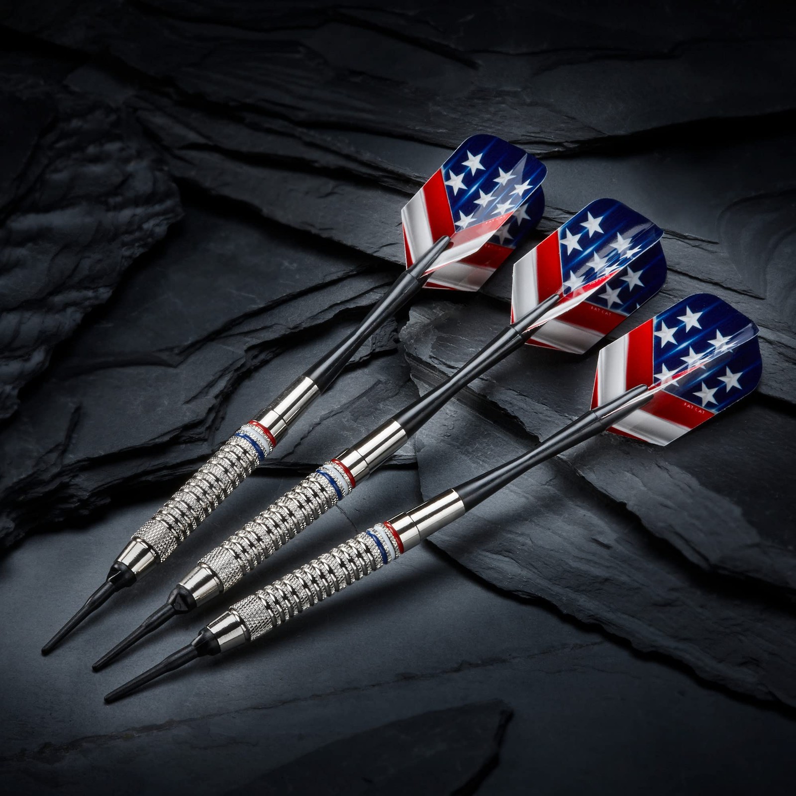 Fat Cat Support Our Troops Soft Tip Darts 20 Grams Red, White, Blue
