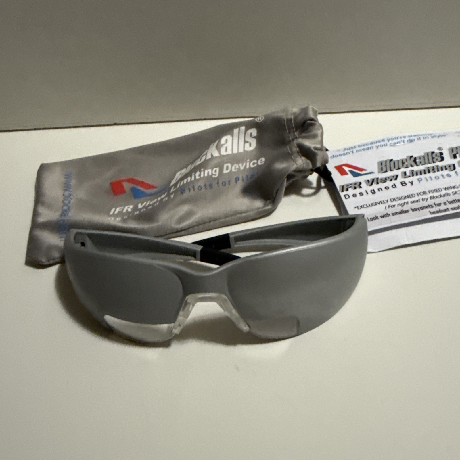 BLOCKALLS IFR View Limiting Device (Silver)