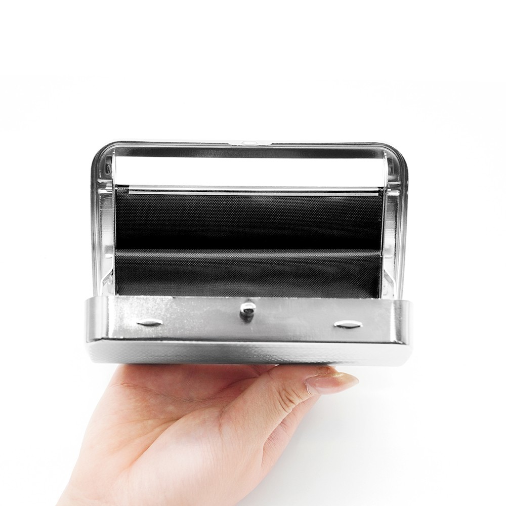 110mm Metal Automatic Tobacco Rolling Machine Case Portable Cigarette Roller