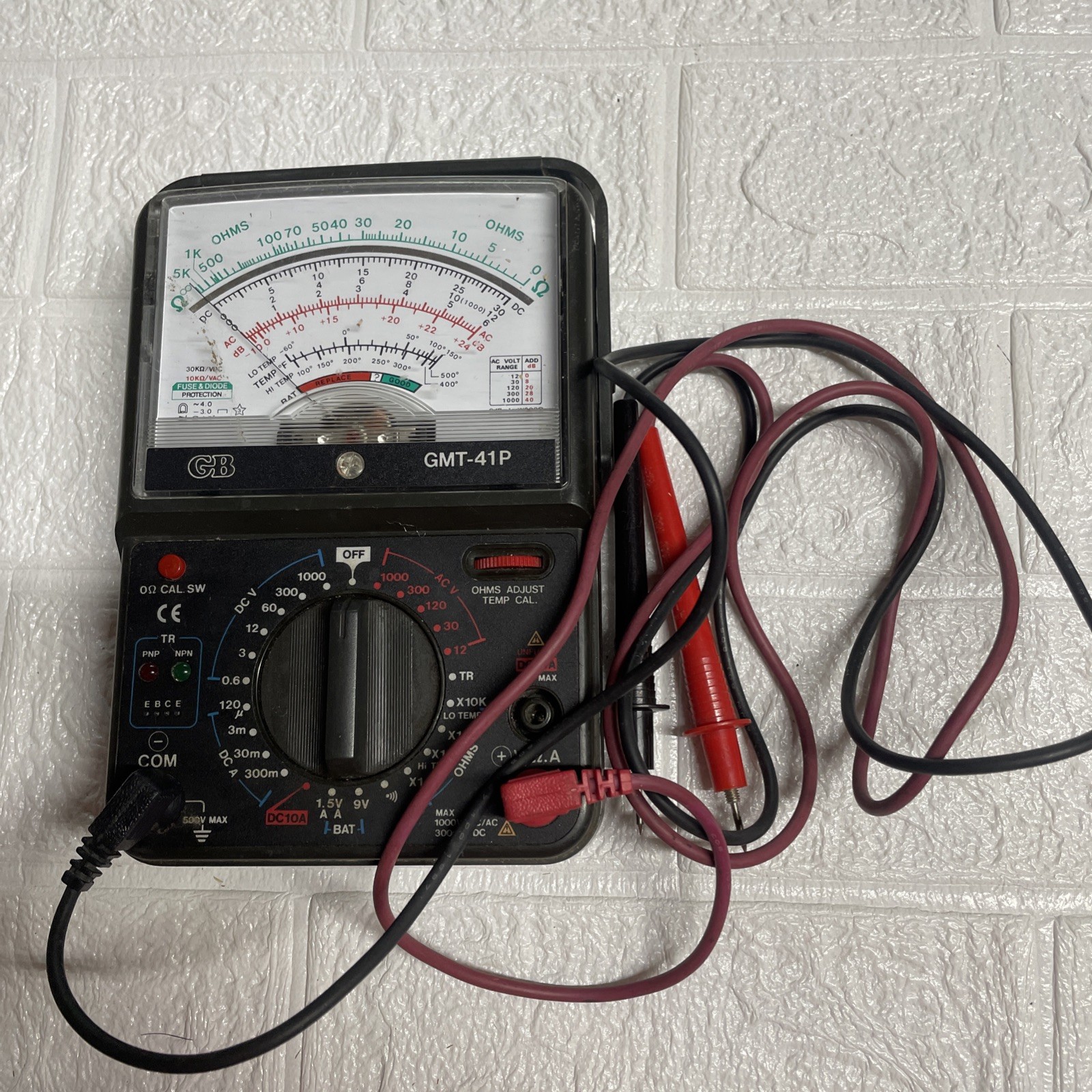 GB Instruments GMT-41P Analog Multimeter / Multi-Tester