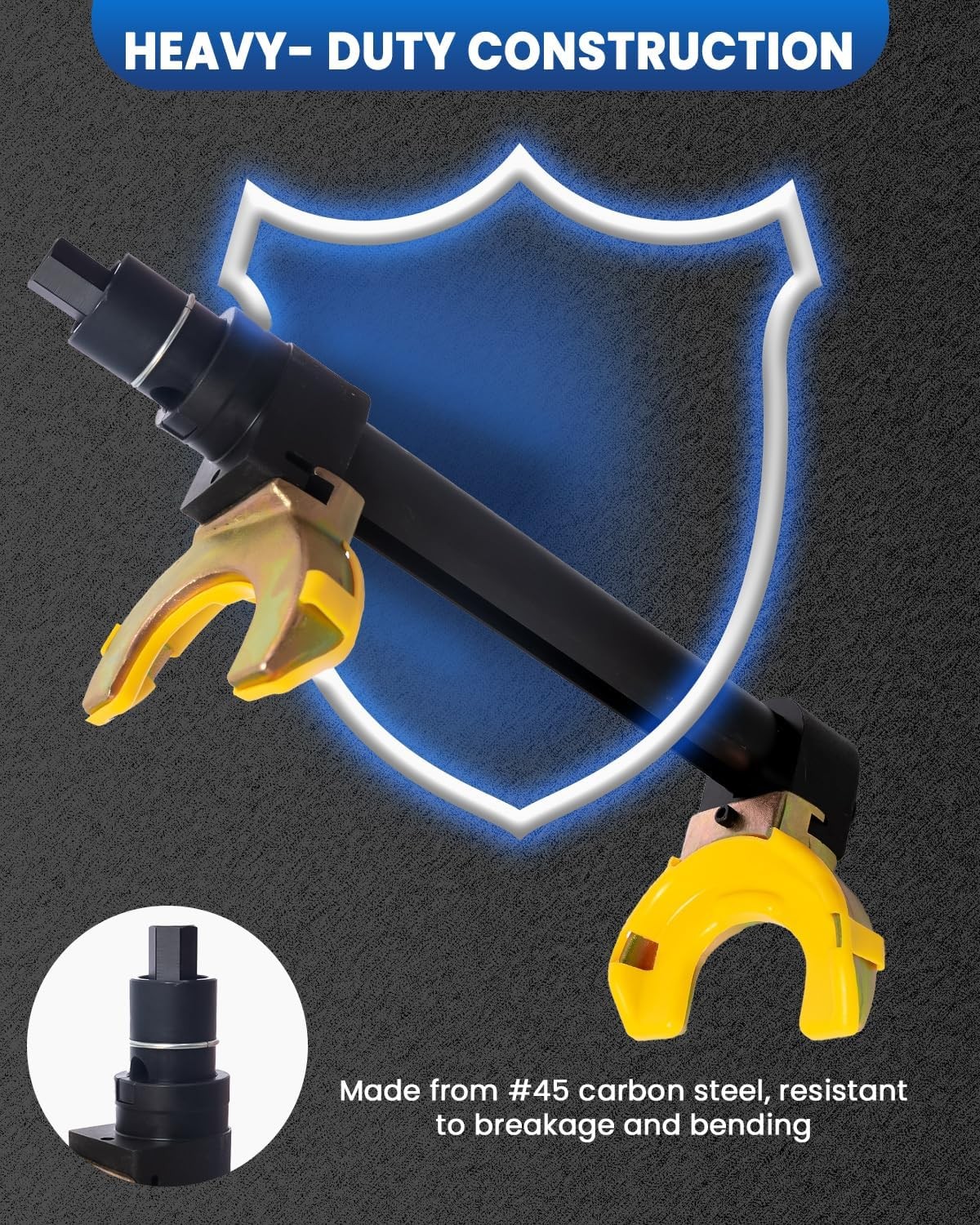 Universal Spring Compressor Tool, Heavy Duty Coil Spring...