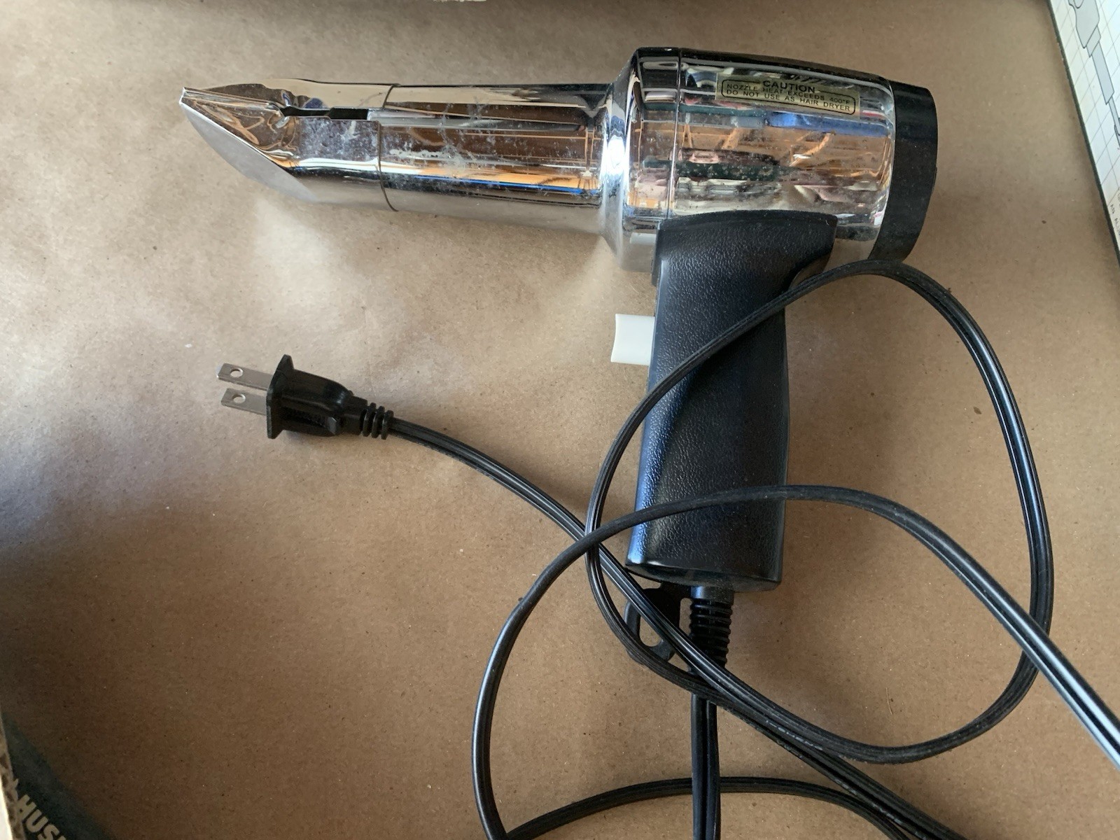 heat gun used as is