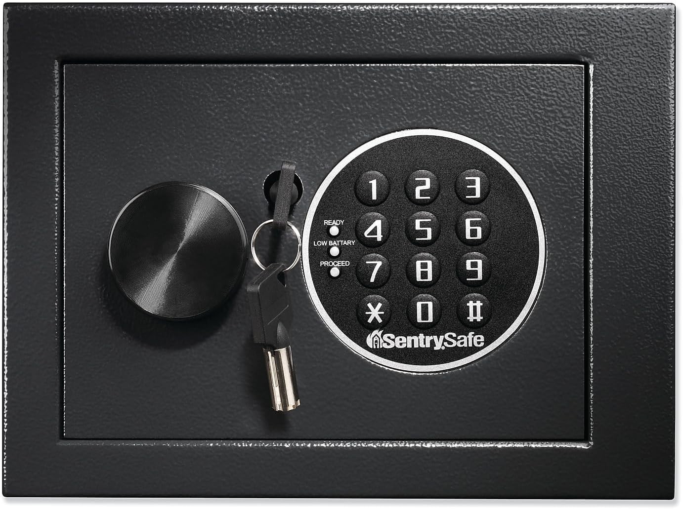 SentrySafe X014E Extra Small Digital Safe Black Electronic Keypad Security