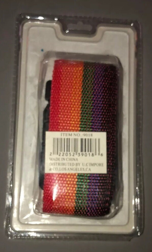 Travel Extras - Luggage Strap - Rainbow - #9018