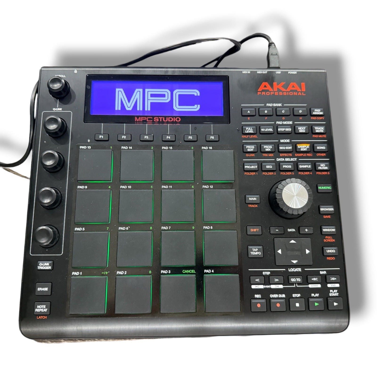 Akai Professional MPC Studio Gen2 Black Program Controller With Carrying Case