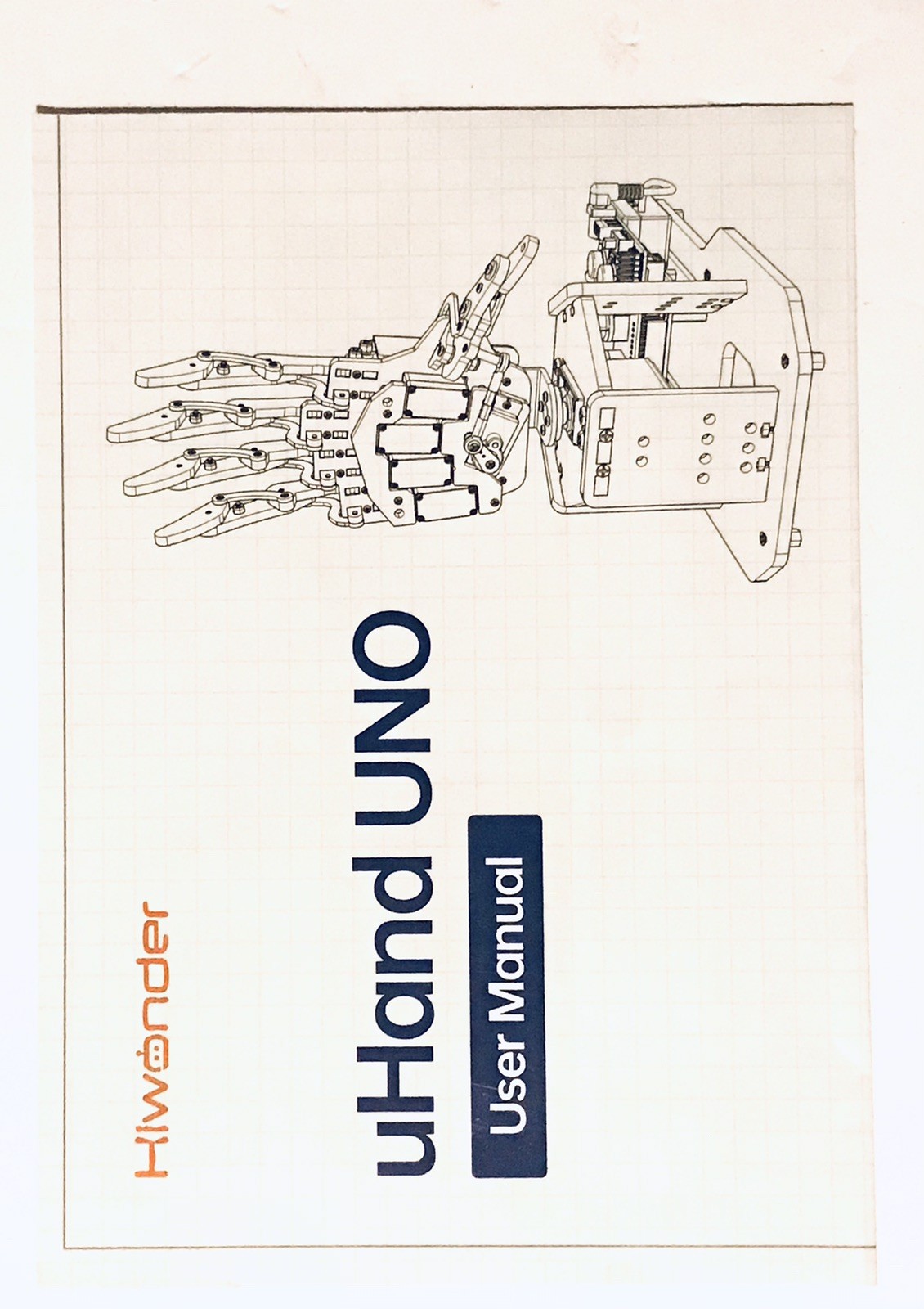Brand New Hiwonder uHand Robotic Hand Programmable Robot Right Hand.