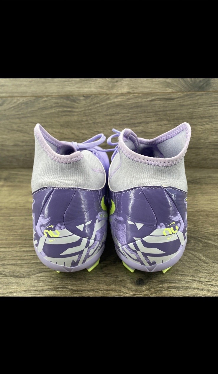 Nike phantom Luna II Academy FG Soccer Cleats Lilac Volt Mens US 13 HF1598-500