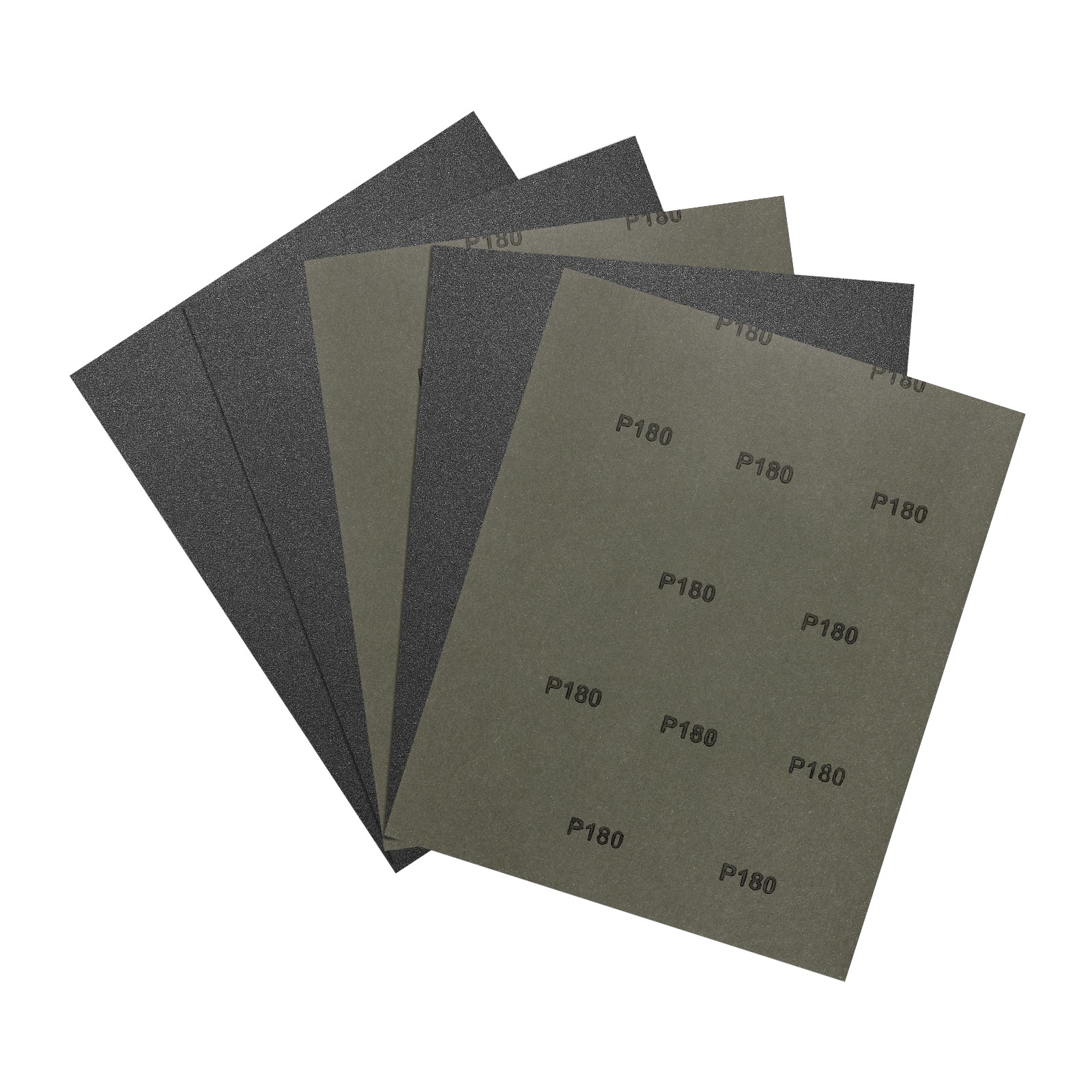 5pcs Sand Papers - [9 x 11 Inch x 180 Grits] Wet Dry Sandpaper Sheets