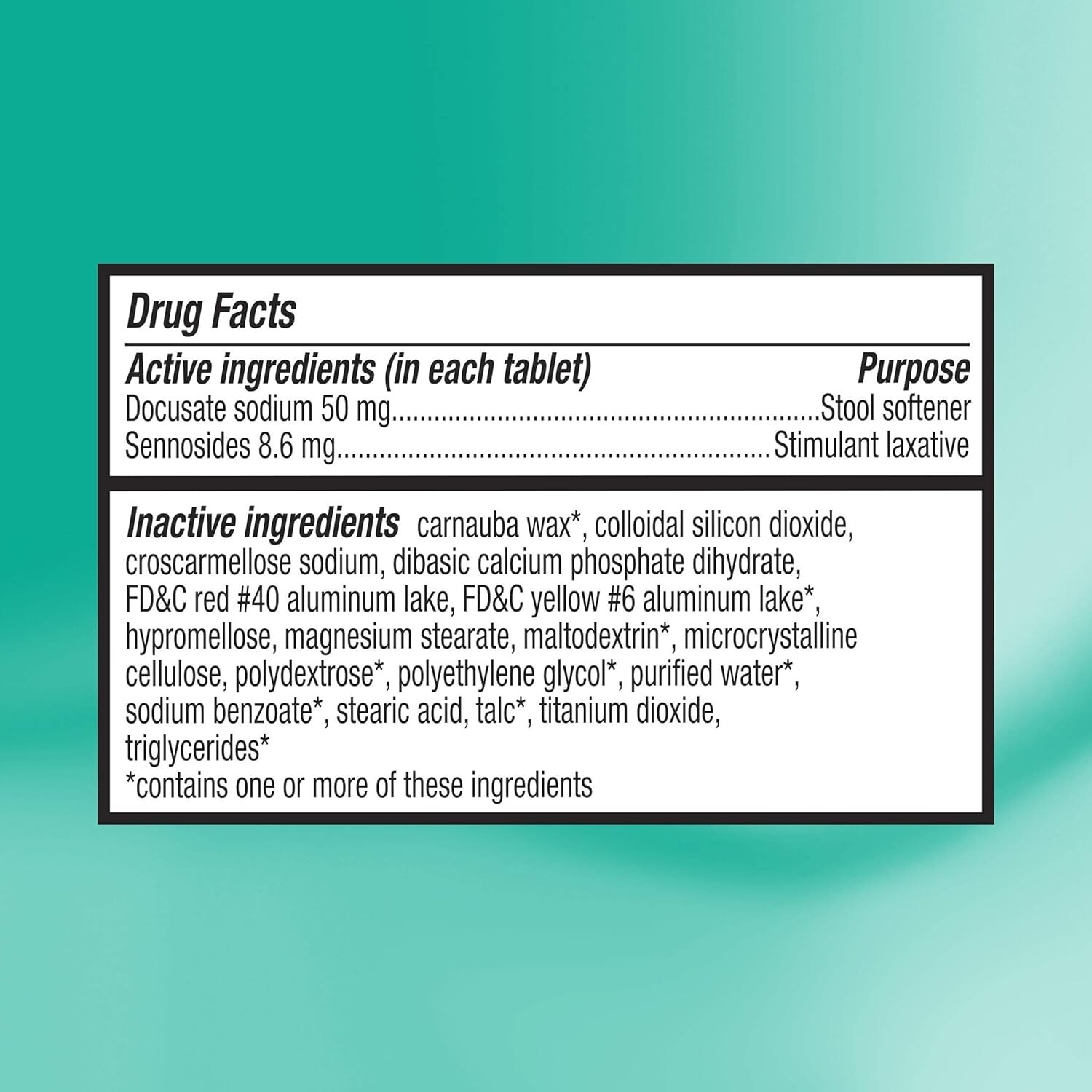 Equate Stool Softener Plus Stimulant Laxative Tablets -Constipation, 240 Tablets