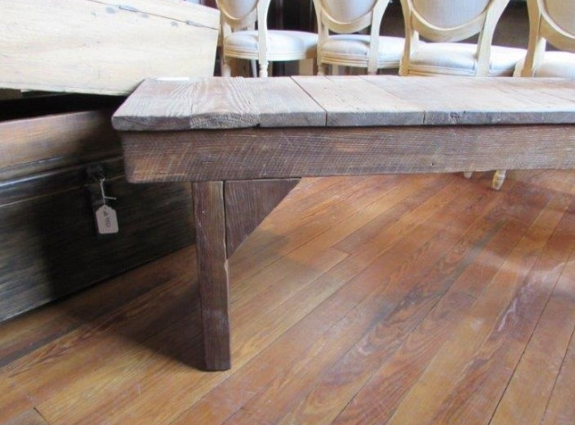 Antique Wooden Bench A3105