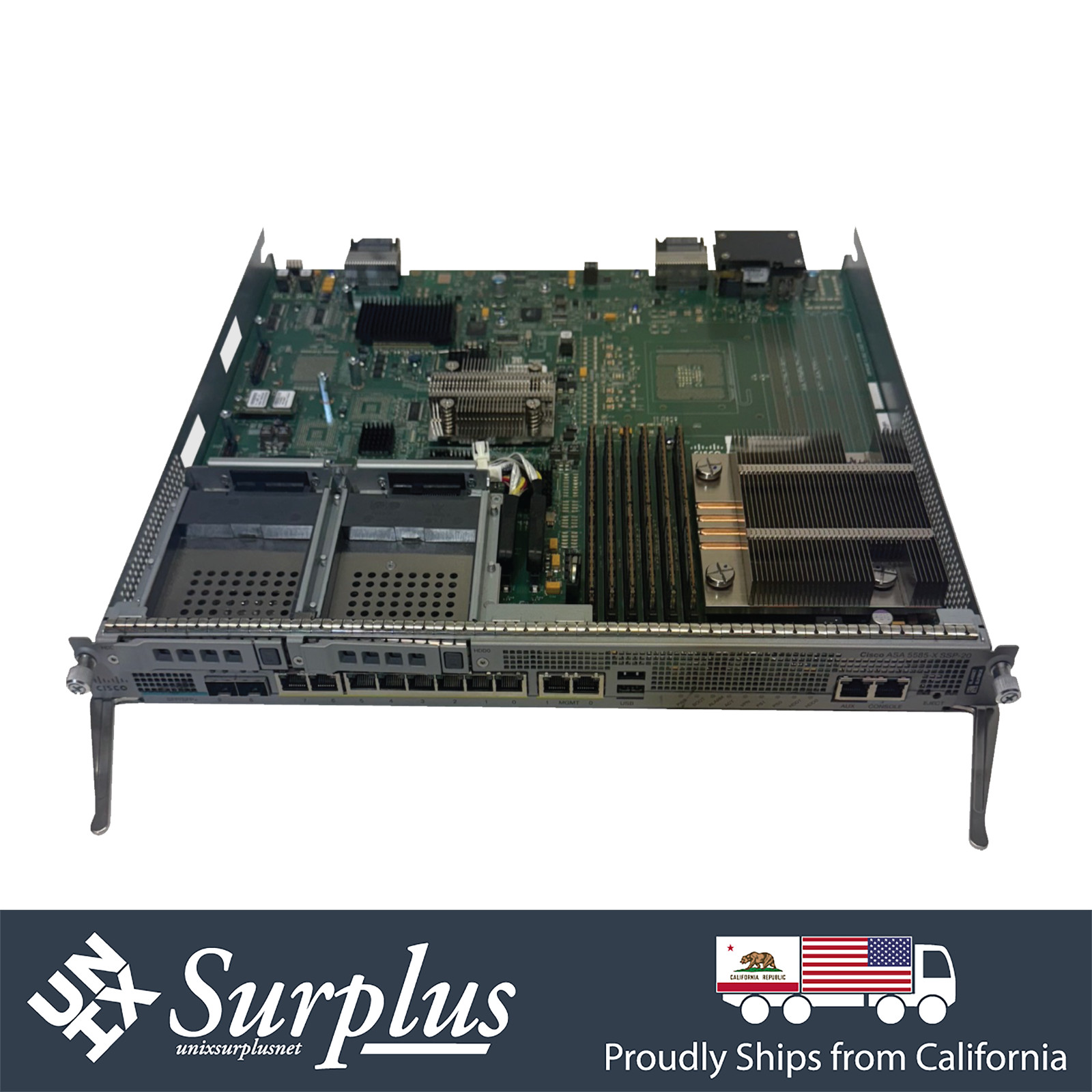 Cisco ASA5585-SSP-20 8x 10GbE Ports Active Security Module for ASA5585-X