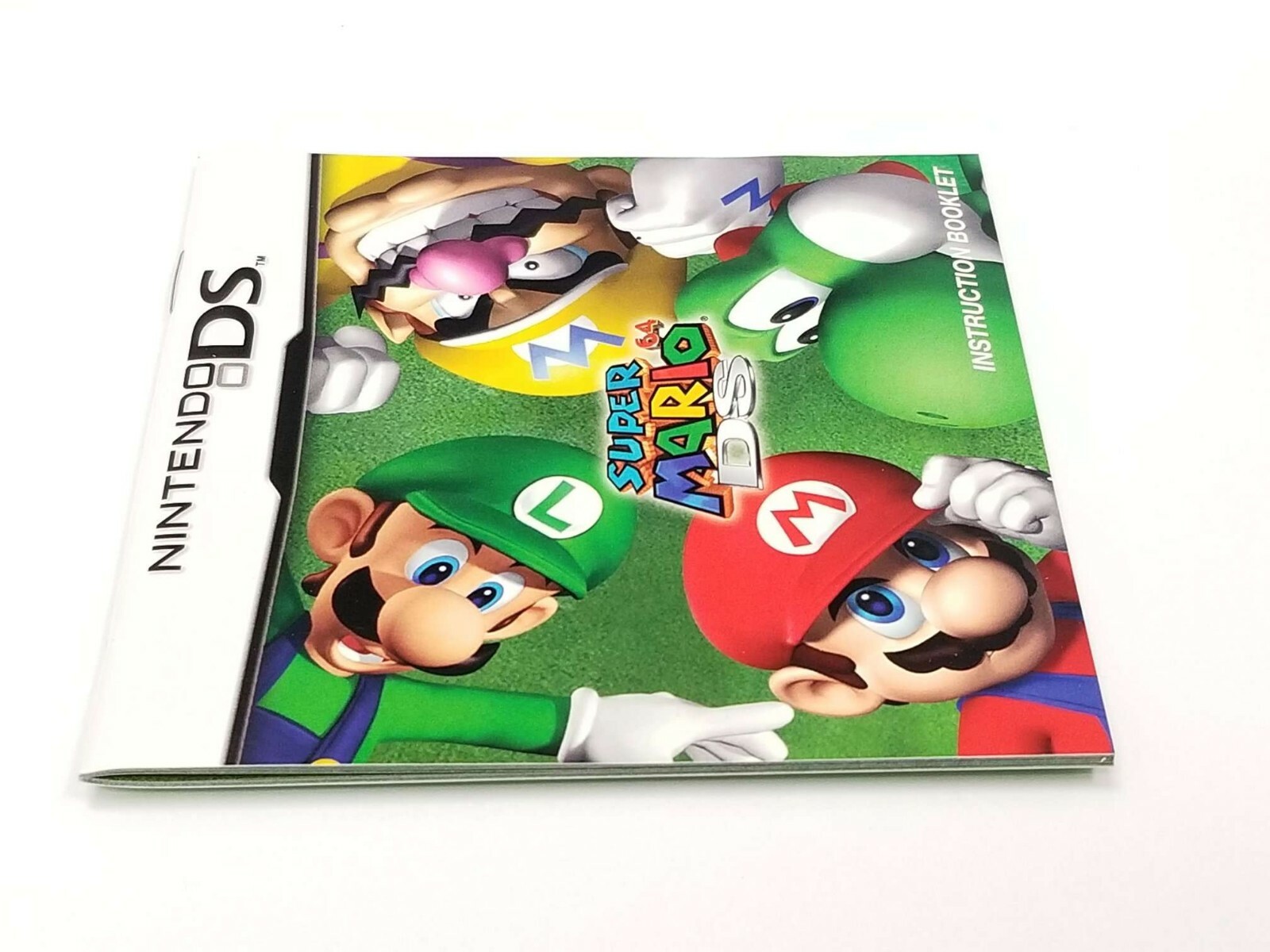 Super Mario 64 DS Instruction Manual Booklet ONLY!! (DS) *US VERSION*