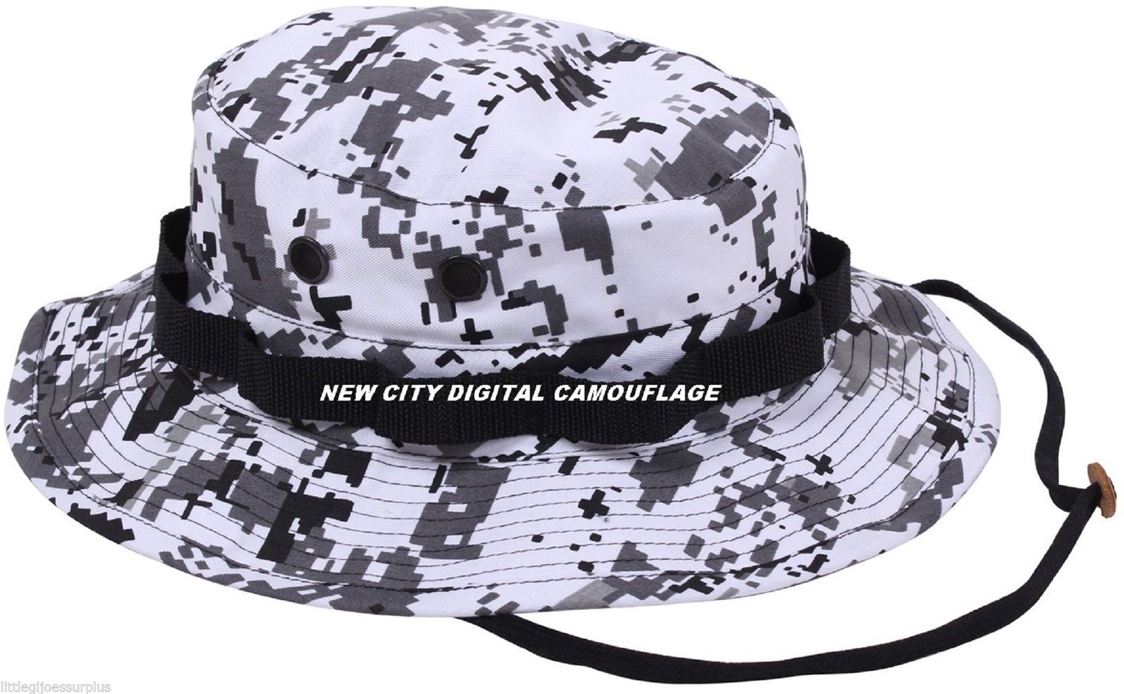 CITY DIGITAL CAMO GI STYLE ROTHCO Boonie Bush JUNGLE HAT CAMPING FISHING  STO XL
