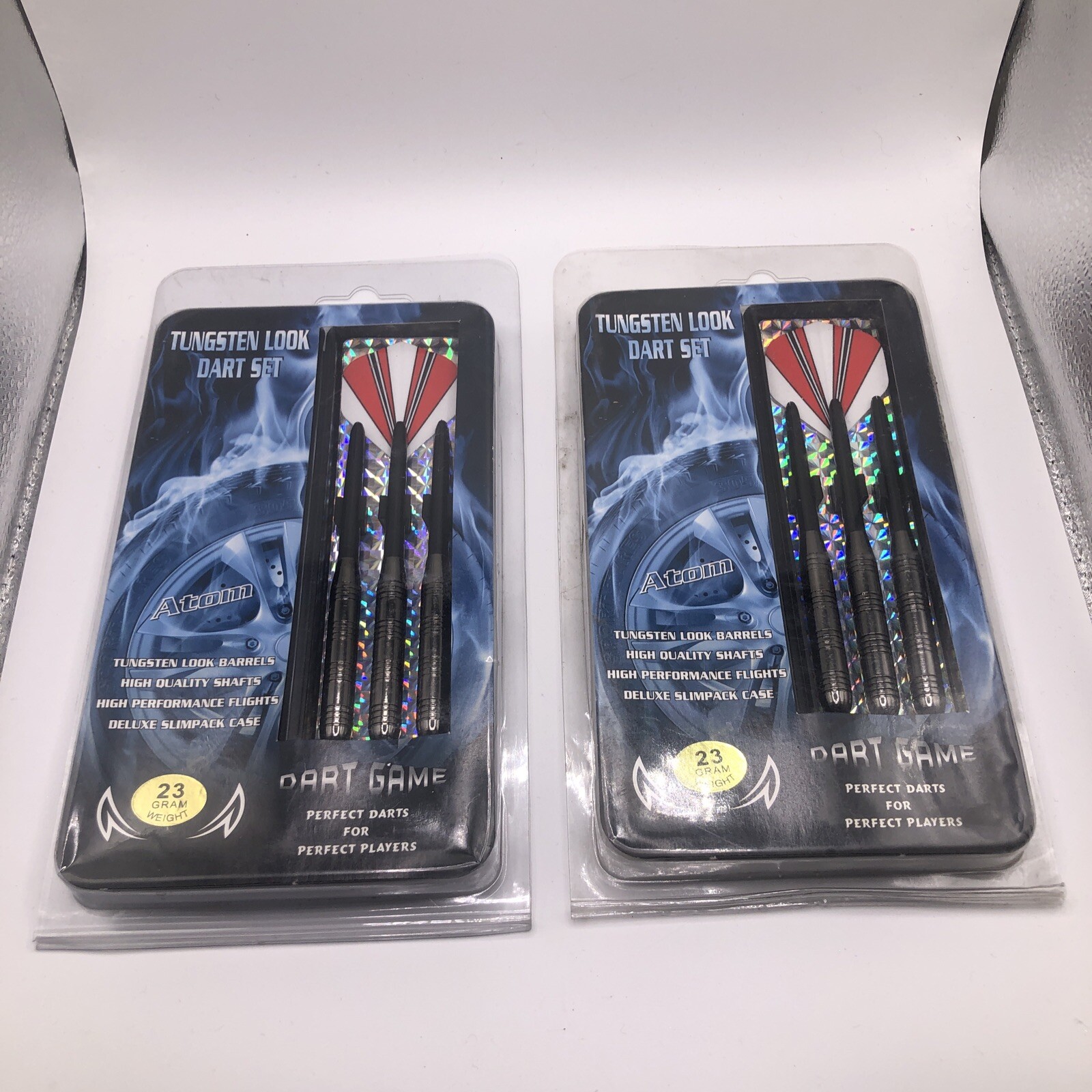 NEW Lot 2 Tungsten Look Dart Set 23 Gram