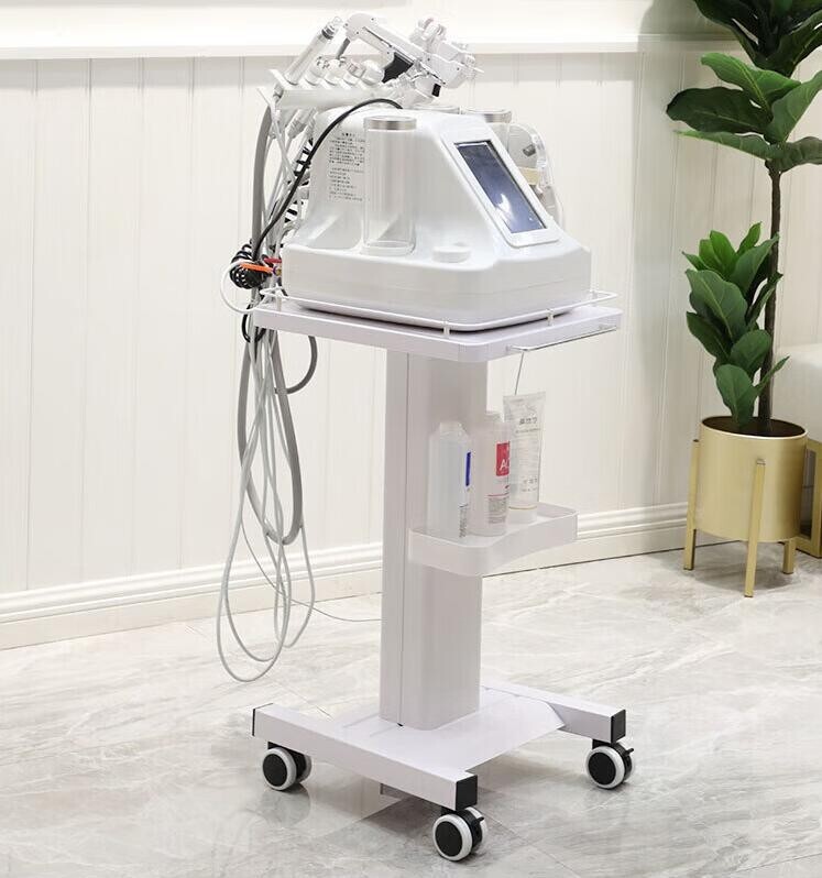 3 Layers Office Medical Stand Mobile Cart Lab Salon Cart Trolley Storage Rack