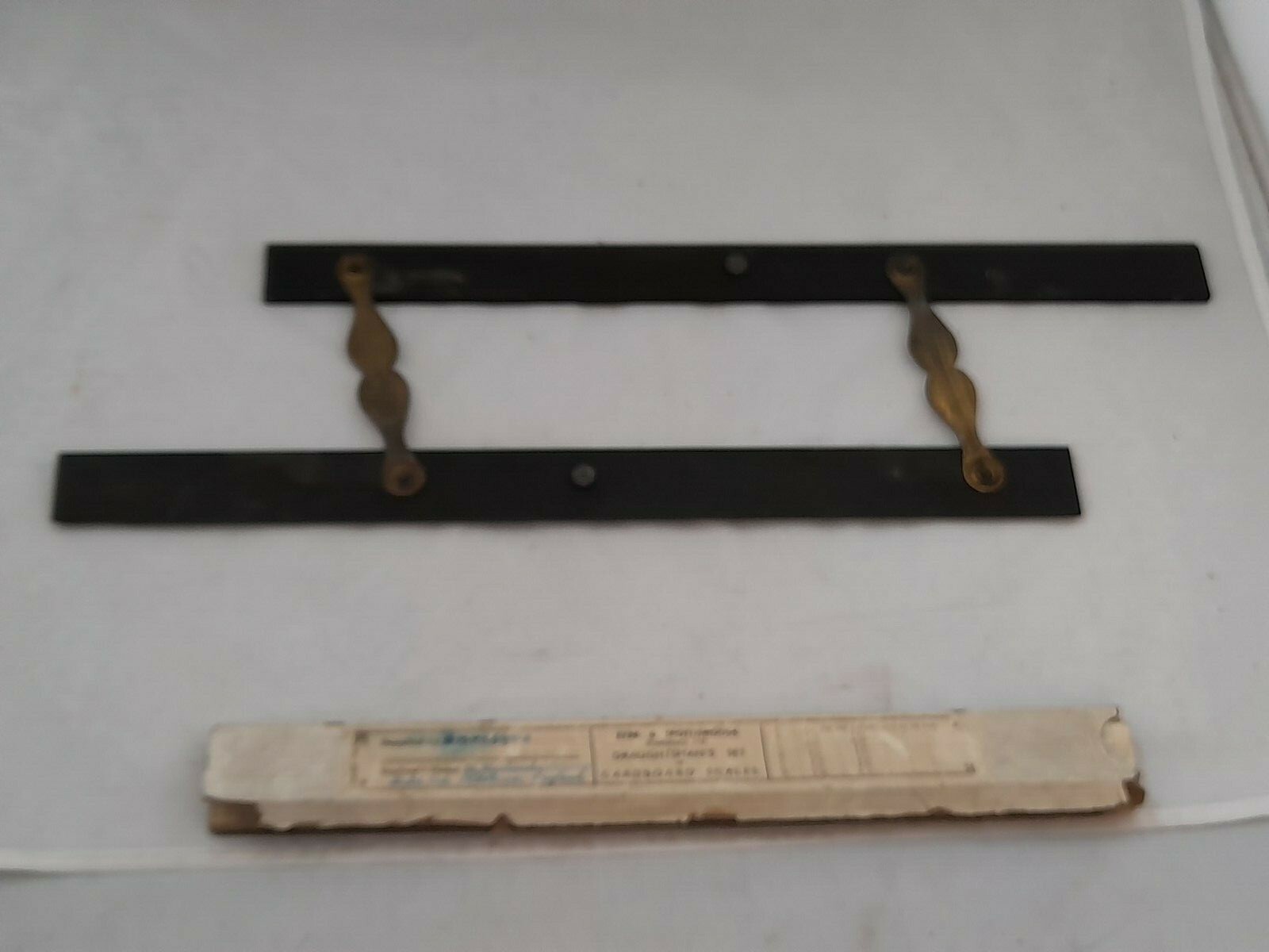 Vintage draughtsman slide and boxed scales