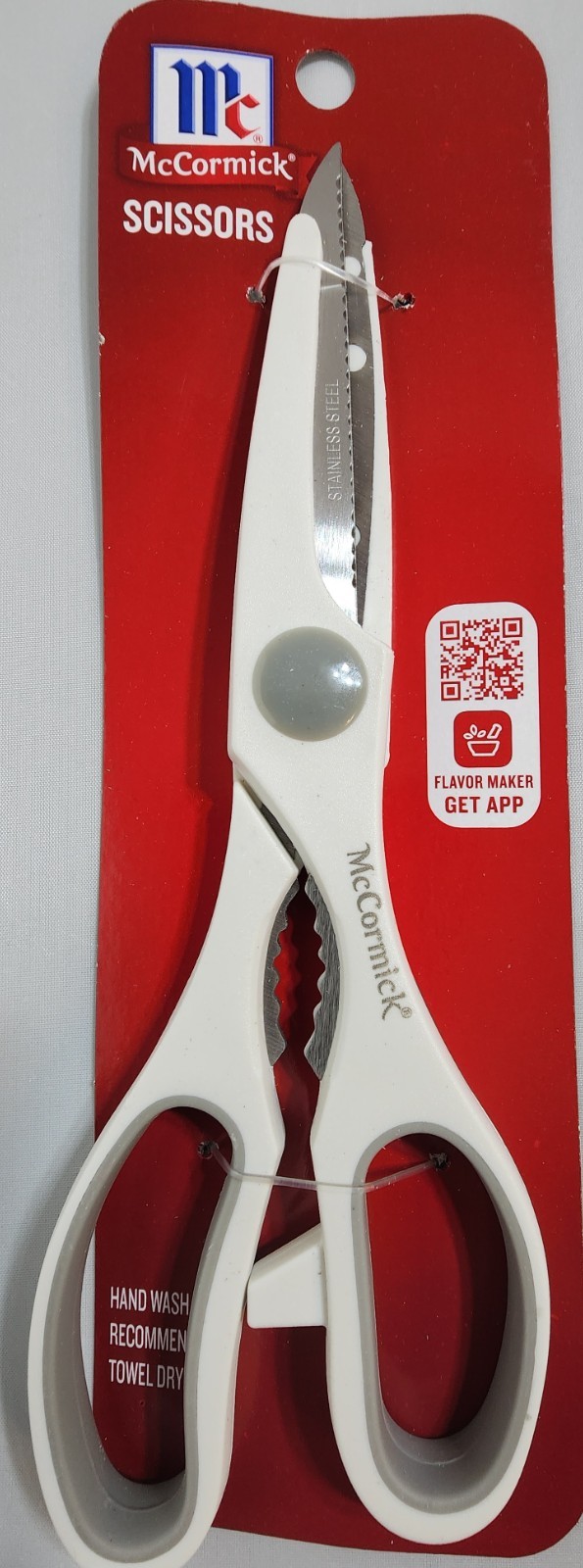 NEW McCormick Sharp Kitchen Scissors Shears Multi Purpose Stainless Heavy Duty