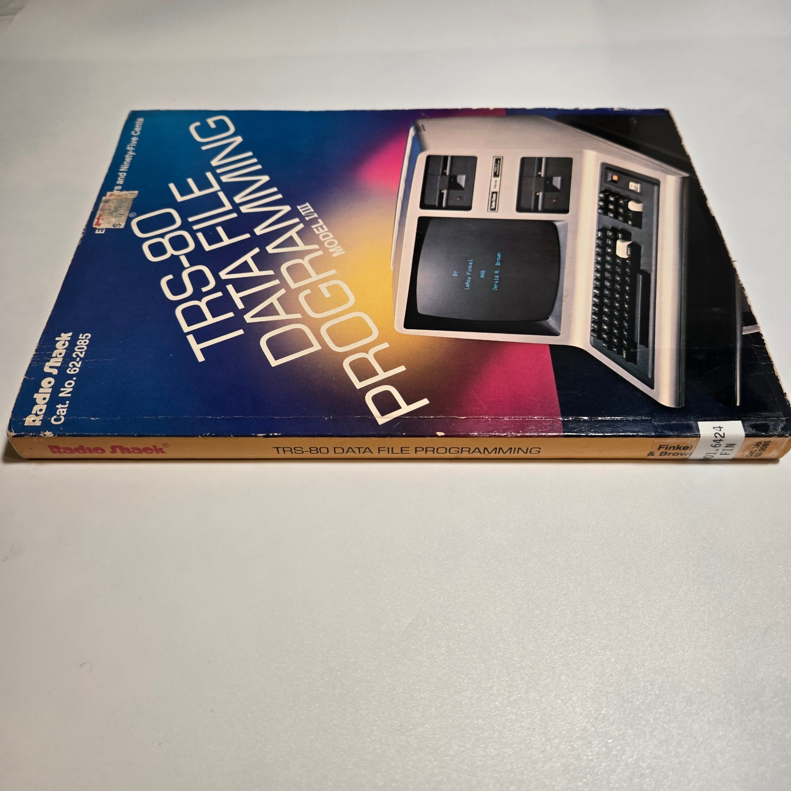 TRS-80 Data File Programming Model I / III Book 1981 Ex-Lib