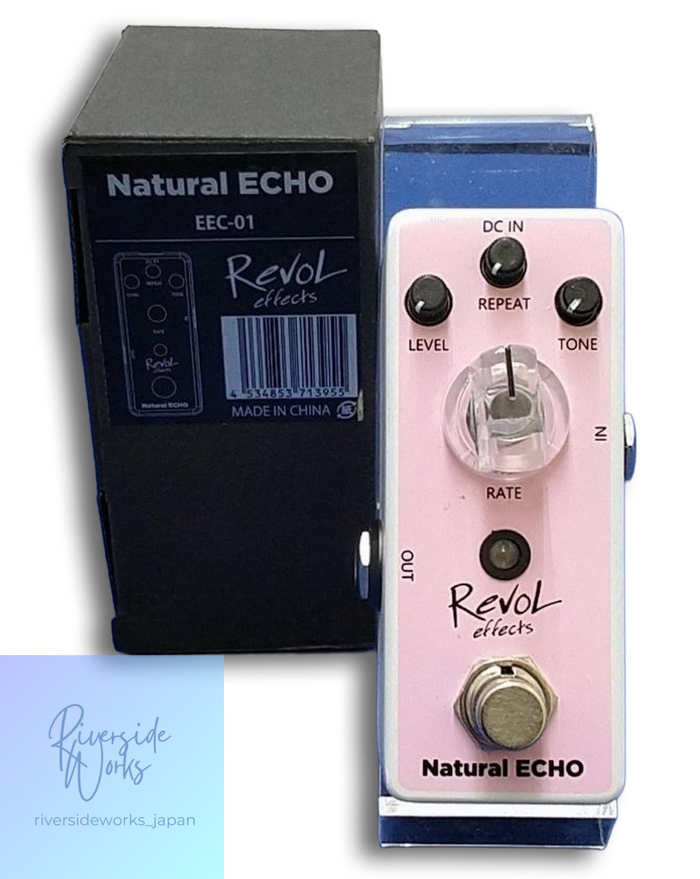 REVOL EEC-01 Compressor Guitar Effects Pedal