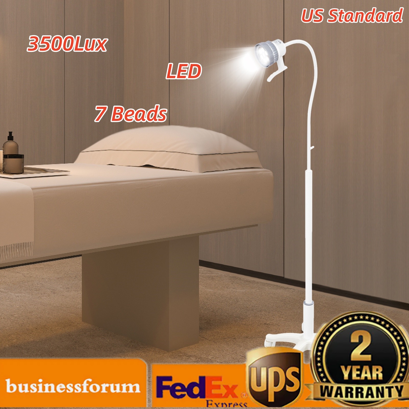 Exam Light 12W LED Medical Exam Lamp Mobile Surgical Examination Lamp 500mA