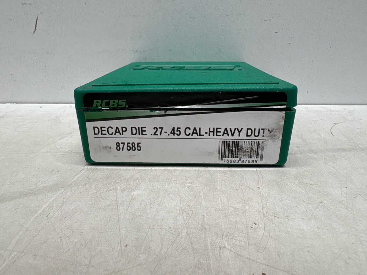RCBS RELOADING DECAP DIE .27-45 (P03053678)