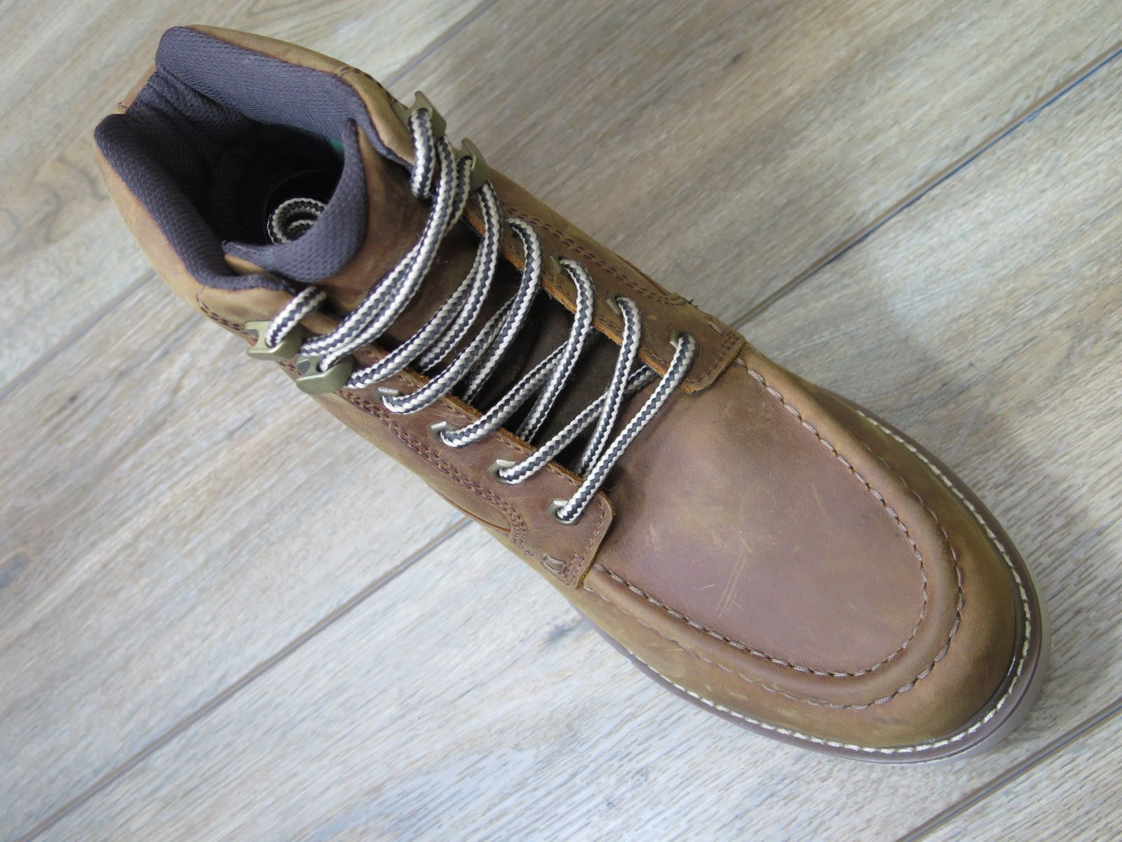 Men's Dunham Briscoe Waterproof Wedge Boot Brown Leather *DHBRISCO-102