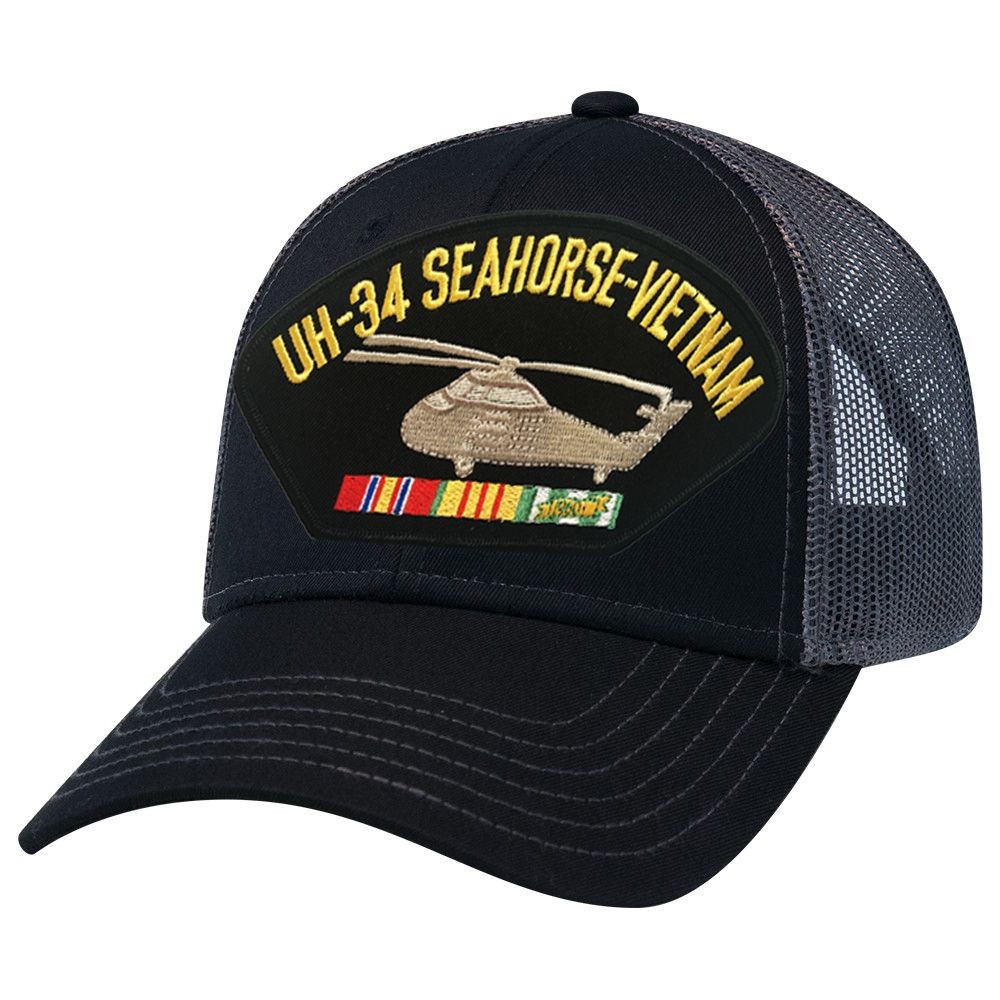 UH-34 Seahorse Vietnam War Mesh Cap