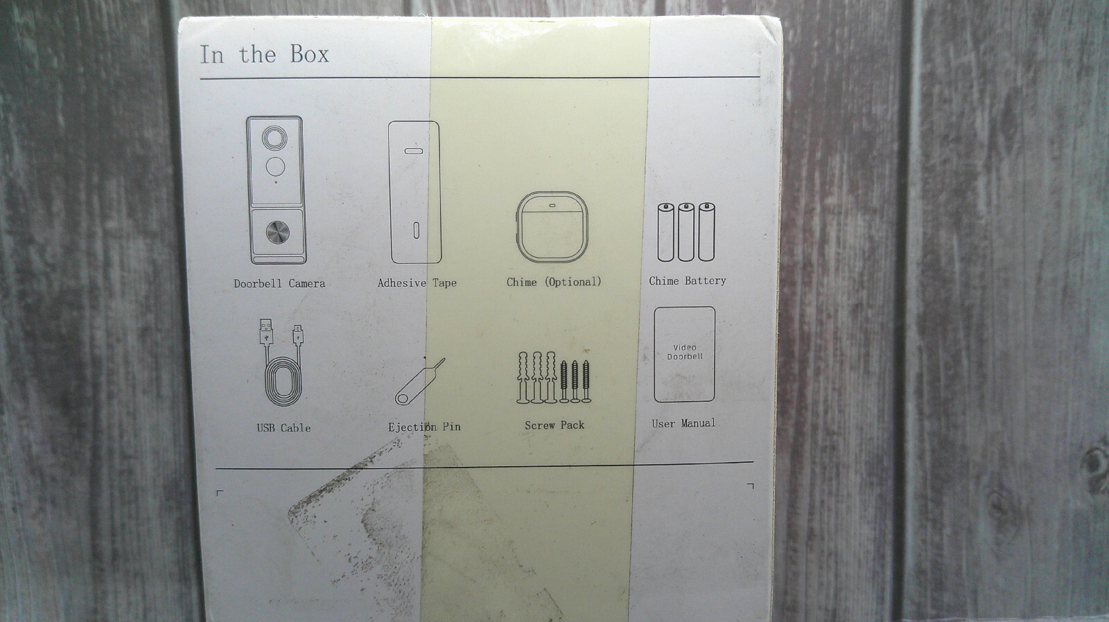 Smart Home Video Doorbell - Battery-Powered