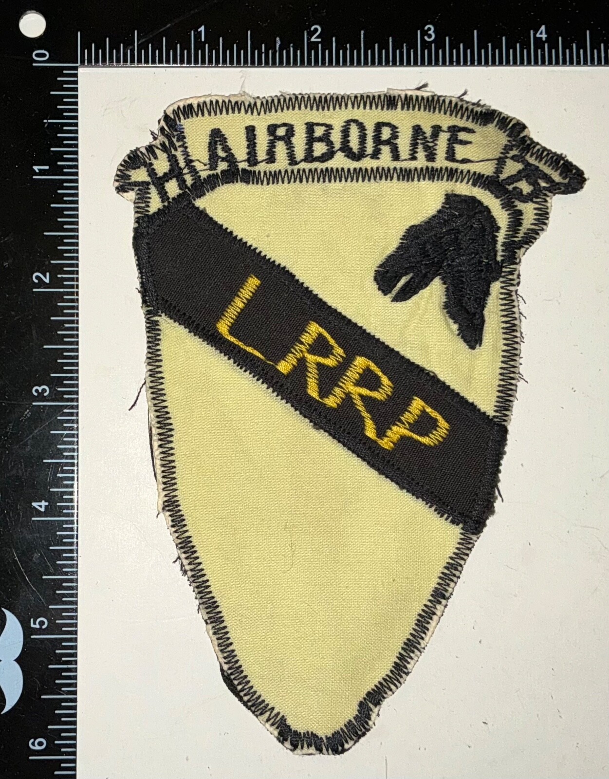 REPRODUCTION Vietnam War US Army Airborne LRRP 1st Cavalry Division H 75th Patch