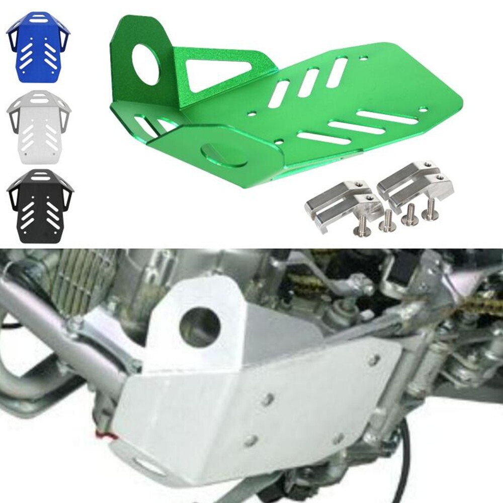 For KAWASAKI KLX150BF 16-18 KLX125 10-16 D-TRACKER 125 10-15 Skid Plate Guard